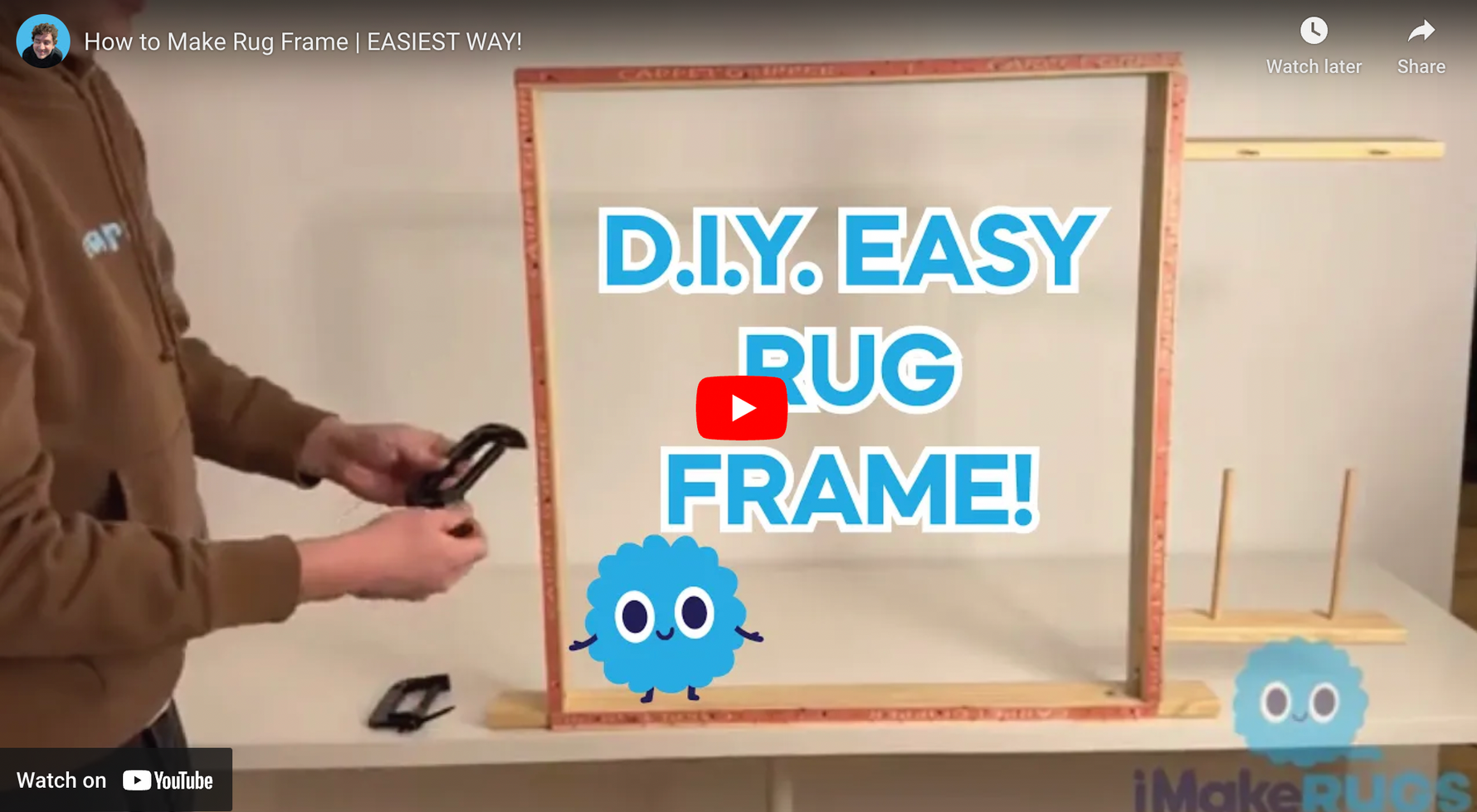 Rug Making Videos iMakeRugs Rug Supplies