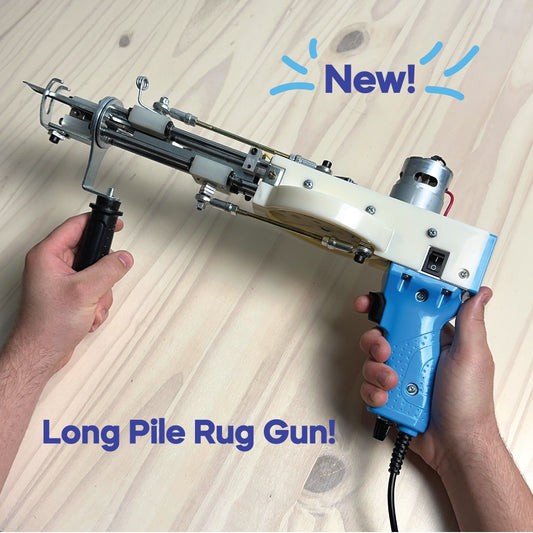 PRE-ORDER Long Pile Tufting Gun | Cut & Loop Pile Capability