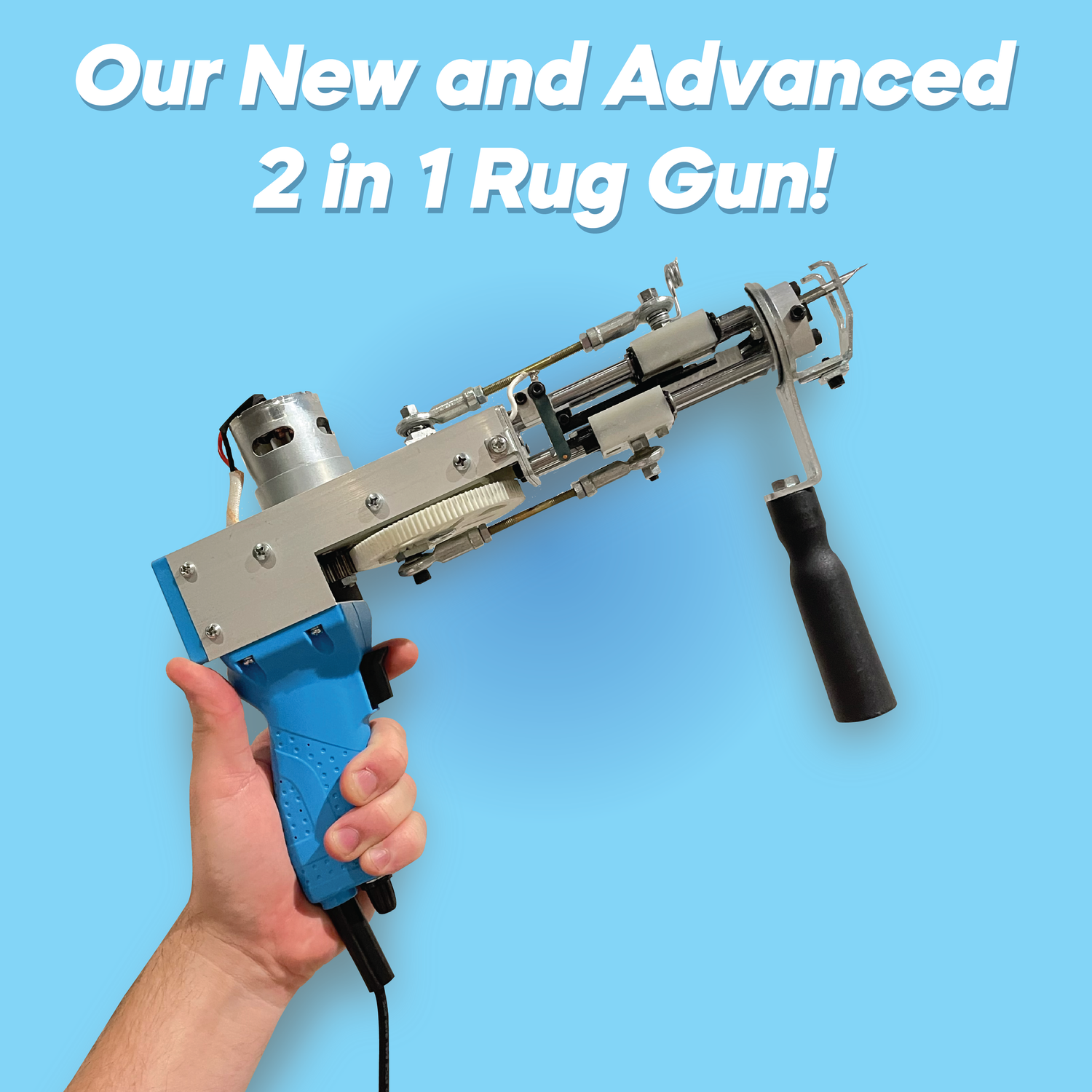 Rug Gun Frame & Fabric Rug Gun Frame & FabricRug Gun Frame & Fabric –  iMakeRugs